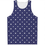 American Little Star Pattern Print Men's Tank Top