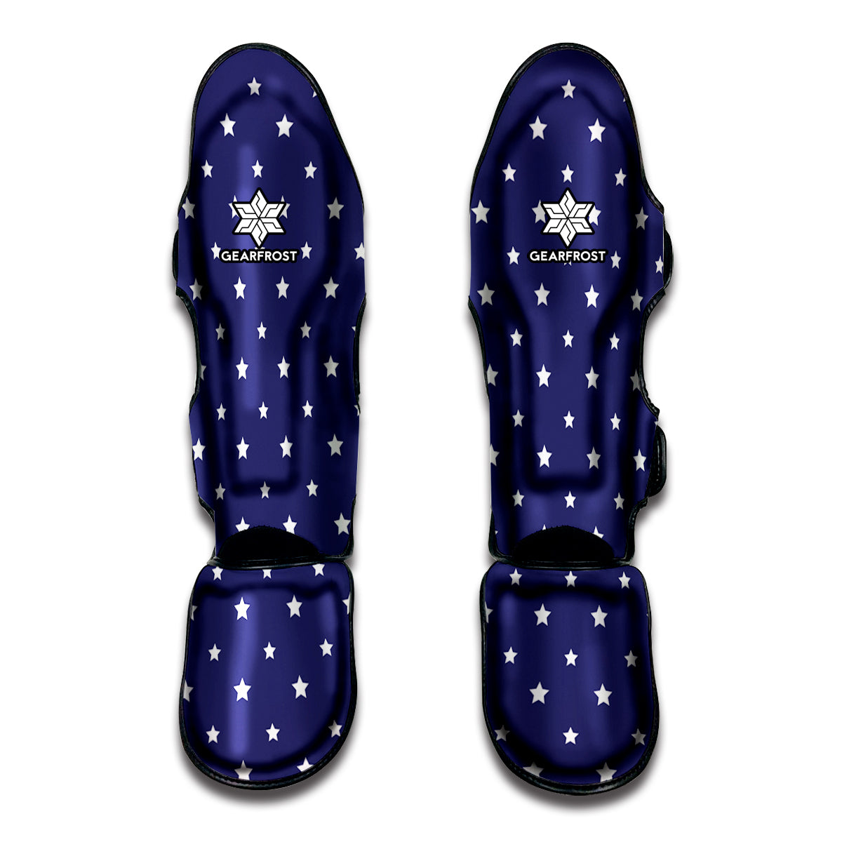 American Little Star Pattern Print Muay Thai Shin Guard