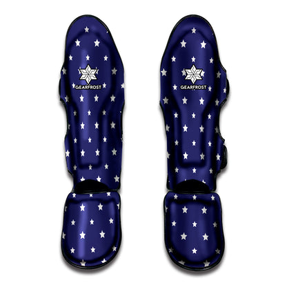 American Little Star Pattern Print Muay Thai Shin Guard
