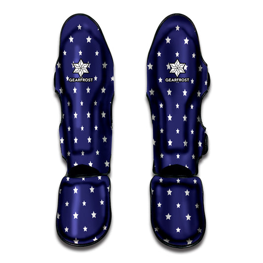 American Little Star Pattern Print Muay Thai Shin Guard