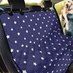 American Little Star Pattern Print Pet Car Back Seat Cover