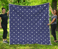 American Little Star Pattern Print Quilt