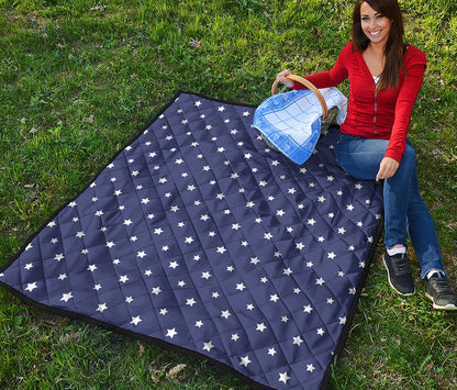 American Little Star Pattern Print Quilt