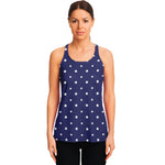 American Little Star Pattern Print Women's Racerback Tank Top