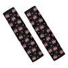 American Marijuana Leaf Pattern Print Car Seat Belt Covers