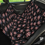 American Marijuana Leaf Pattern Print Pet Car Back Seat Cover