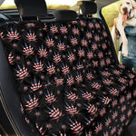 American Marijuana Leaf Pattern Print Pet Car Back Seat Cover