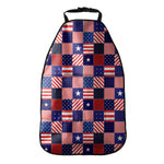 American Patriotic Patchwork Print Car Seat Organizers