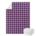 American Patriotic Plaid Print Blanket