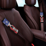 American Patriotic Skull Print Car Seat Belt Covers