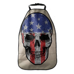 American Patriotic Skull Print Car Seat Organizers