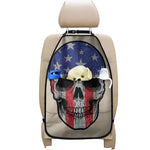 American Patriotic Skull Print Car Seat Organizers