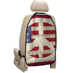 American Peace Flag Print Car Seat Organizers
