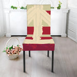 American Peace Flag Print Dining Chair Slipcover