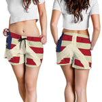 American Peace Flag Print Women's Shorts