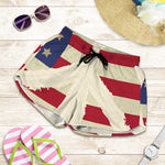 American Peace Flag Print Women's Shorts