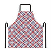 American Plaid Pattern Print Apron