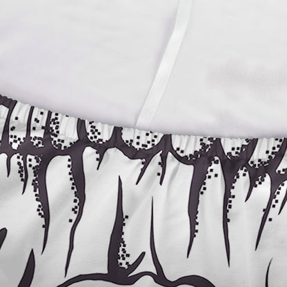 American Skull With Sunglasses Print Sofa Cover