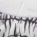 American Skull With Sunglasses Print Sofa Cover