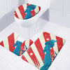American Statue of Liberty Print 3 Piece Bath Mat Set