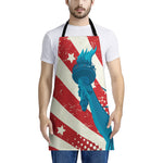 American Statue of Liberty Print Apron