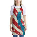 American Statue of Liberty Print Apron