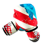 American Statue of Liberty Print Boxing Gloves