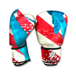 American Statue of Liberty Print Boxing Gloves