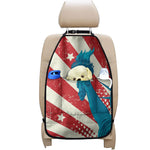 American Statue of Liberty Print Car Seat Organizers