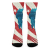 American Statue of Liberty Print Crew Socks