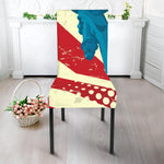 American Statue of Liberty Print Dining Chair Slipcover
