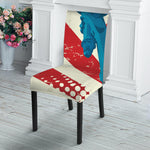 American Statue of Liberty Print Dining Chair Slipcover