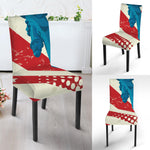 American Statue of Liberty Print Dining Chair Slipcover