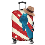 American Statue of Liberty Print Luggage Cover
