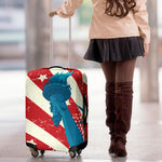 American Statue of Liberty Print Luggage Cover