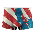 American Statue of Liberty Print Men's Boxer Briefs