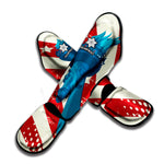 American Statue of Liberty Print Muay Thai Shin Guard