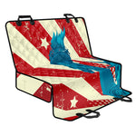 American Statue of Liberty Print Pet Car Back Seat Cover