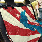 American Statue of Liberty Print Pet Car Back Seat Cover