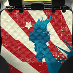 American Statue of Liberty Print Pet Car Back Seat Cover