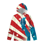 American Statue of Liberty Print Pullover Hoodie