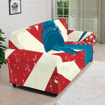 American Statue of Liberty Print Sofa Cover
