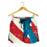 American Statue of Liberty Print Women's Shorts