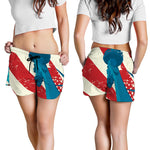 American Statue of Liberty Print Women's Shorts