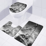 American War Memorial Print 3 Piece Bath Mat Set