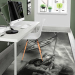 American War Memorial Print Area Rug