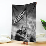 American War Memorial Print Blanket