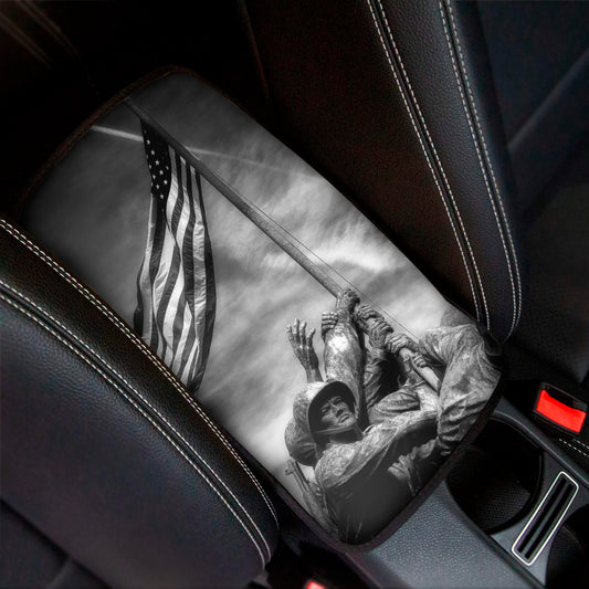 American War Memorial Print Car Center Console Cover