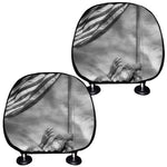 American War Memorial Print Car Headrest Covers