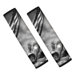 American War Memorial Print Car Seat Belt Covers